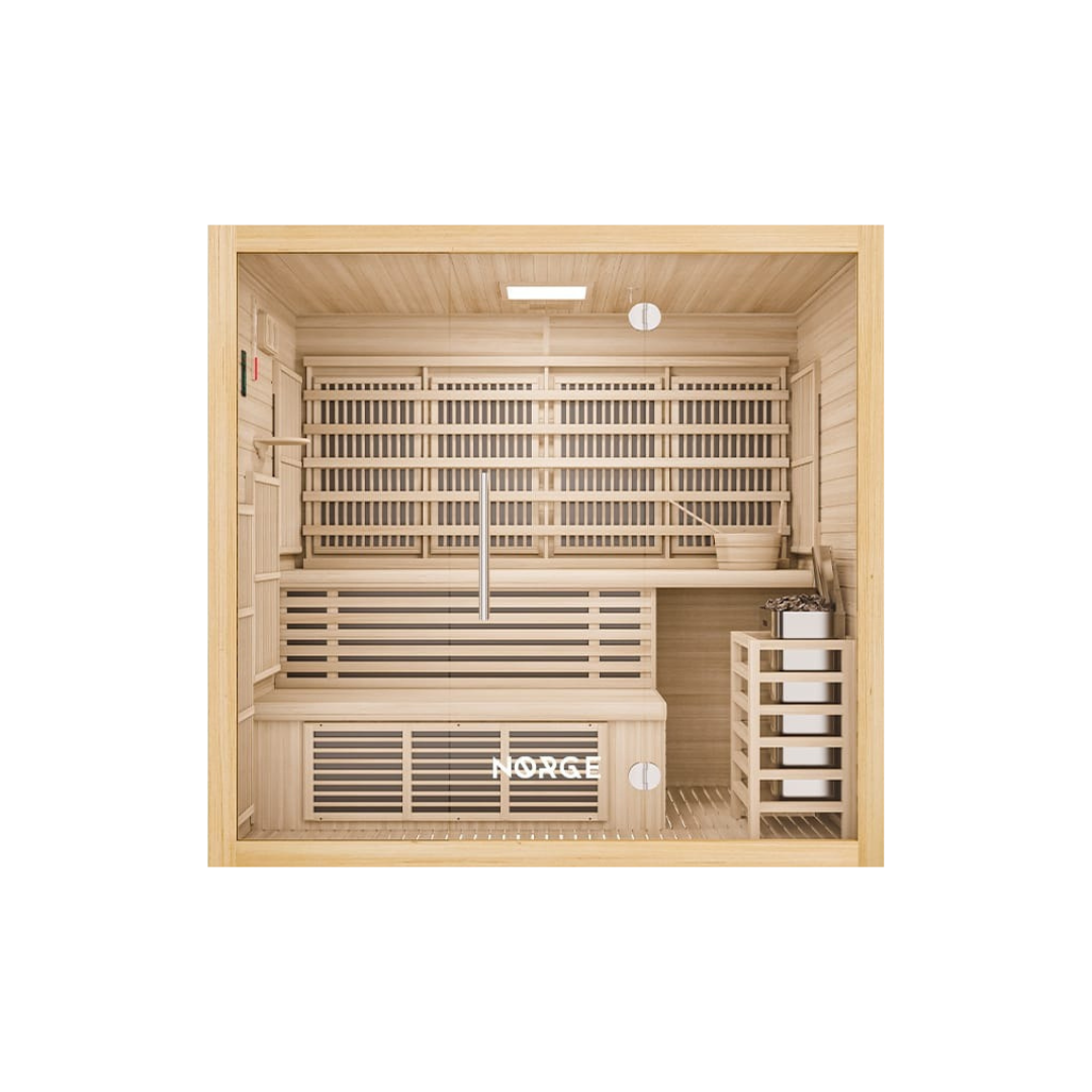 Stillhet Hybrid Sauna