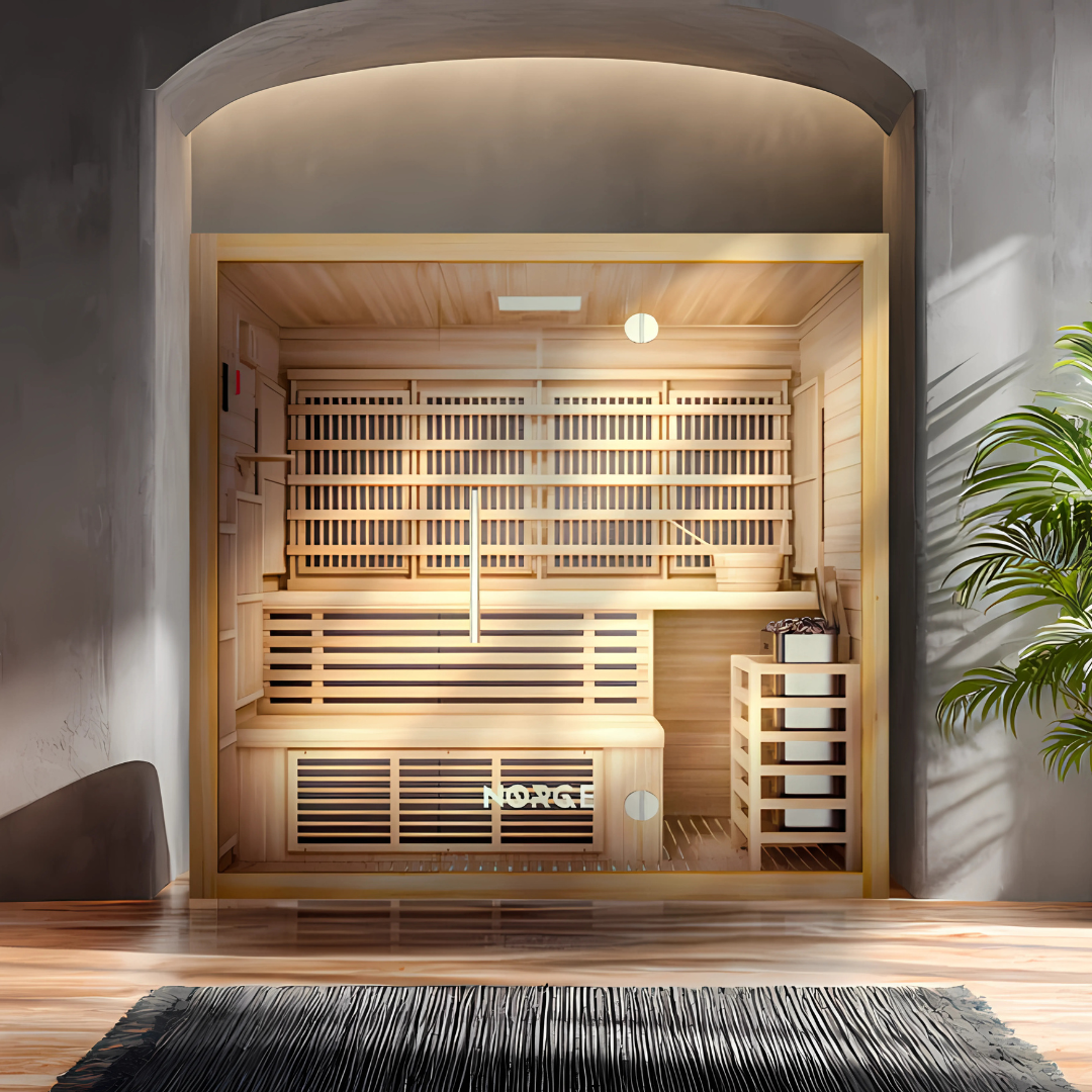 Stillhet Hybrid Sauna