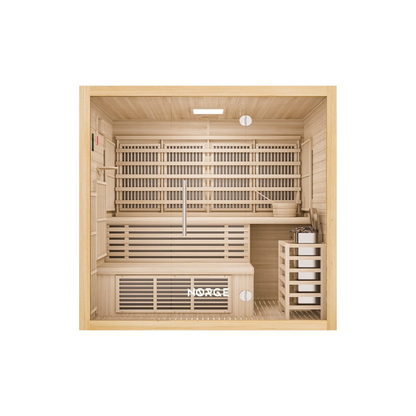 Stillhet Hybrid Sauna