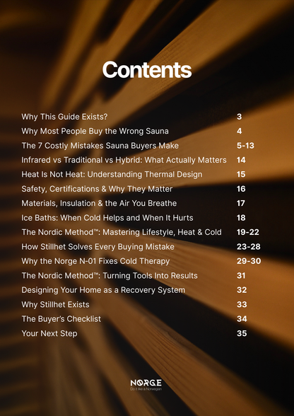 The Definitive Guide to Saunas, Ice Baths & Building a System That Actually Works