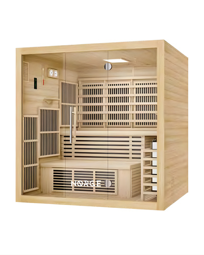 Stillhet 4-Person Hybrid Sauna