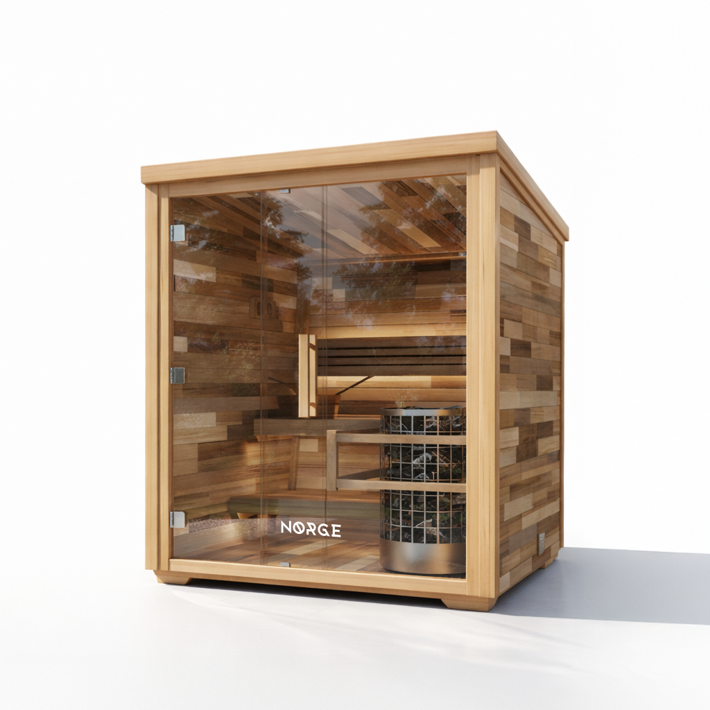 Eld 4-Person Outdoor Traditional Sauna