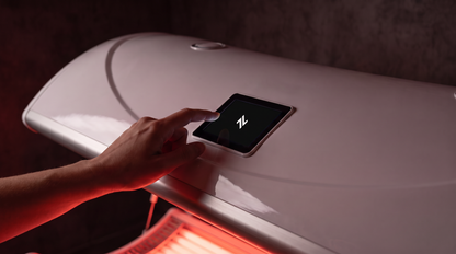Norge Red Light Bed touch panel
