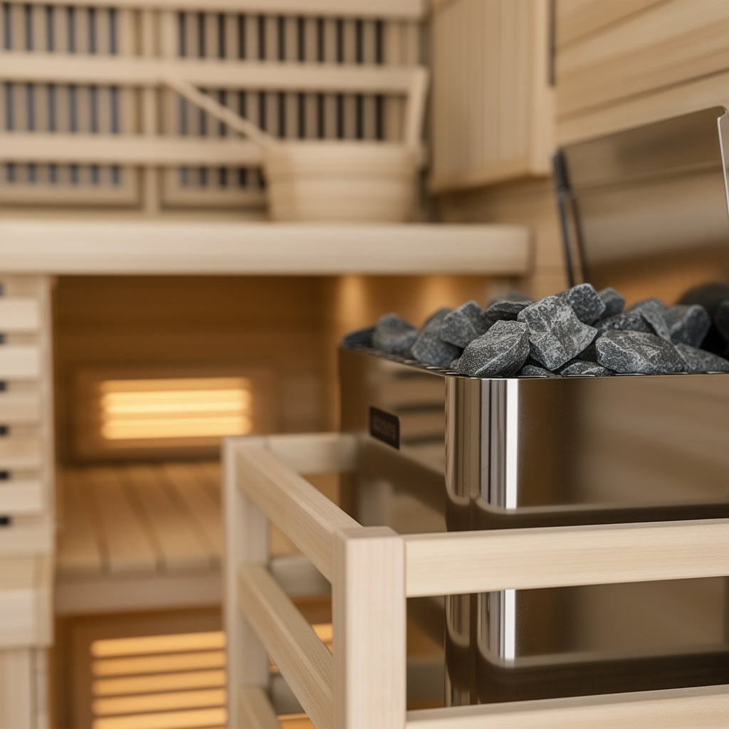 Stillhet 4-Person Hybrid Sauna