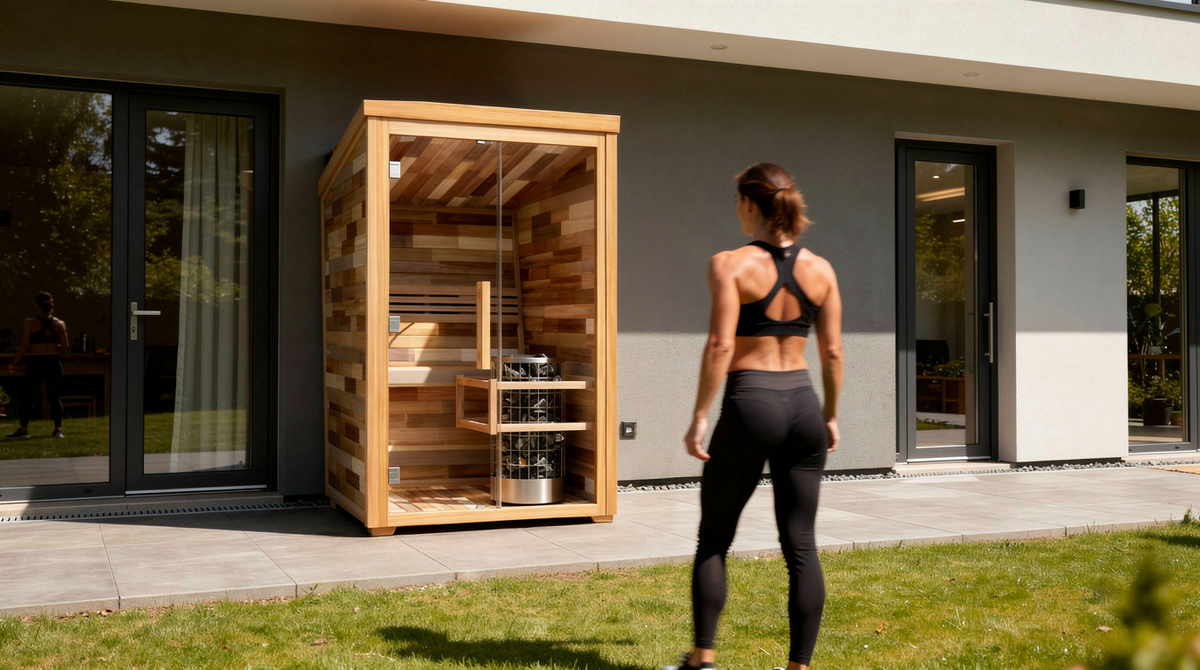 Outdoor Traditional 2 Person Sauna