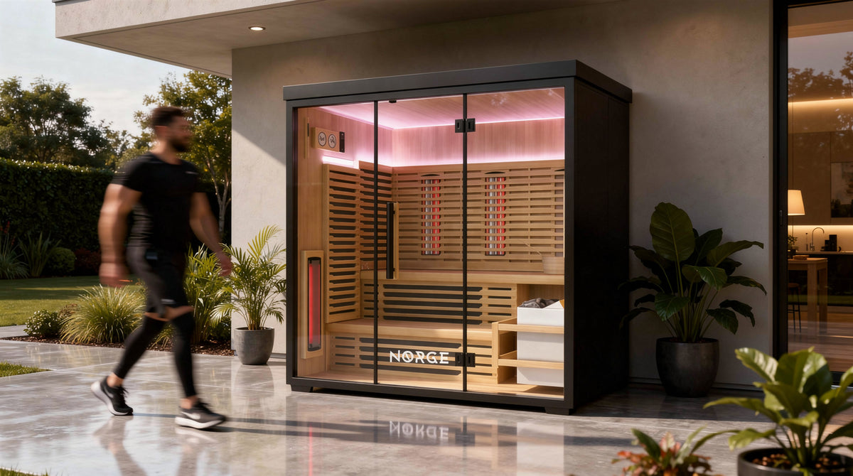 Outdoor Hybrid 4 Person Sauna