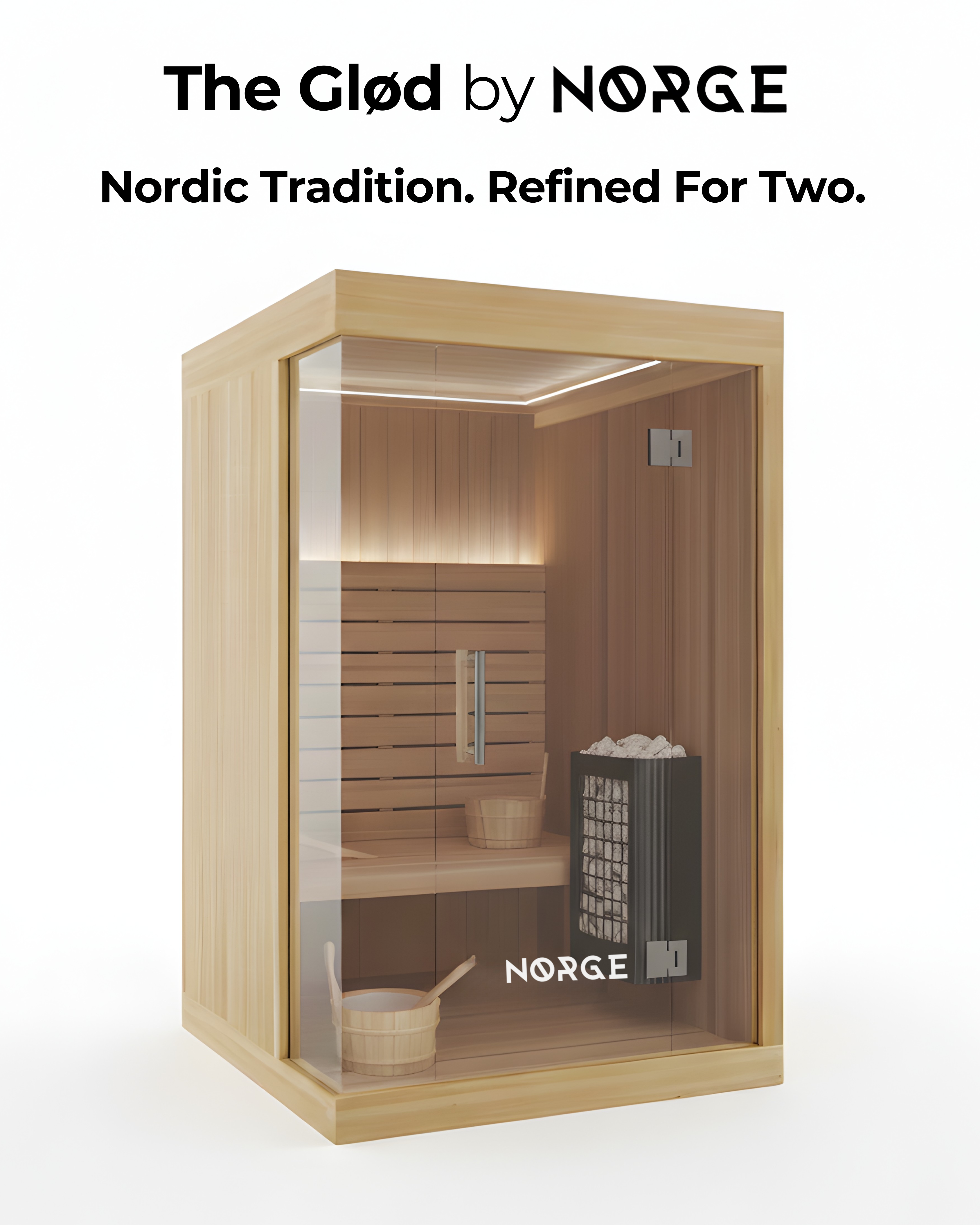 Glød Traditional 2-Person Sauna