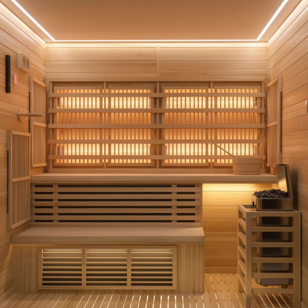 Stillhet 4-Person Hybrid Sauna