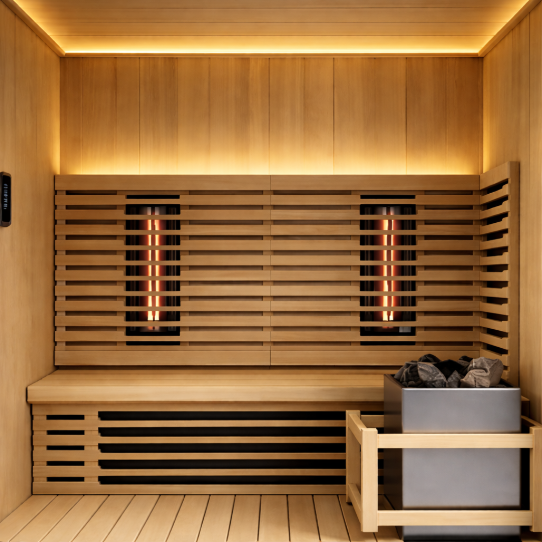 Stillhet Outdoor 2-Person Hybrid Sauna