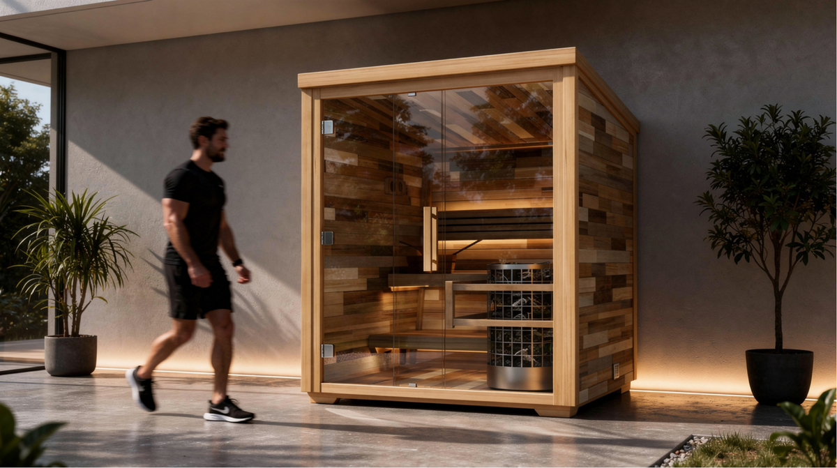 Outdoor Traditional 4 Person Sauna