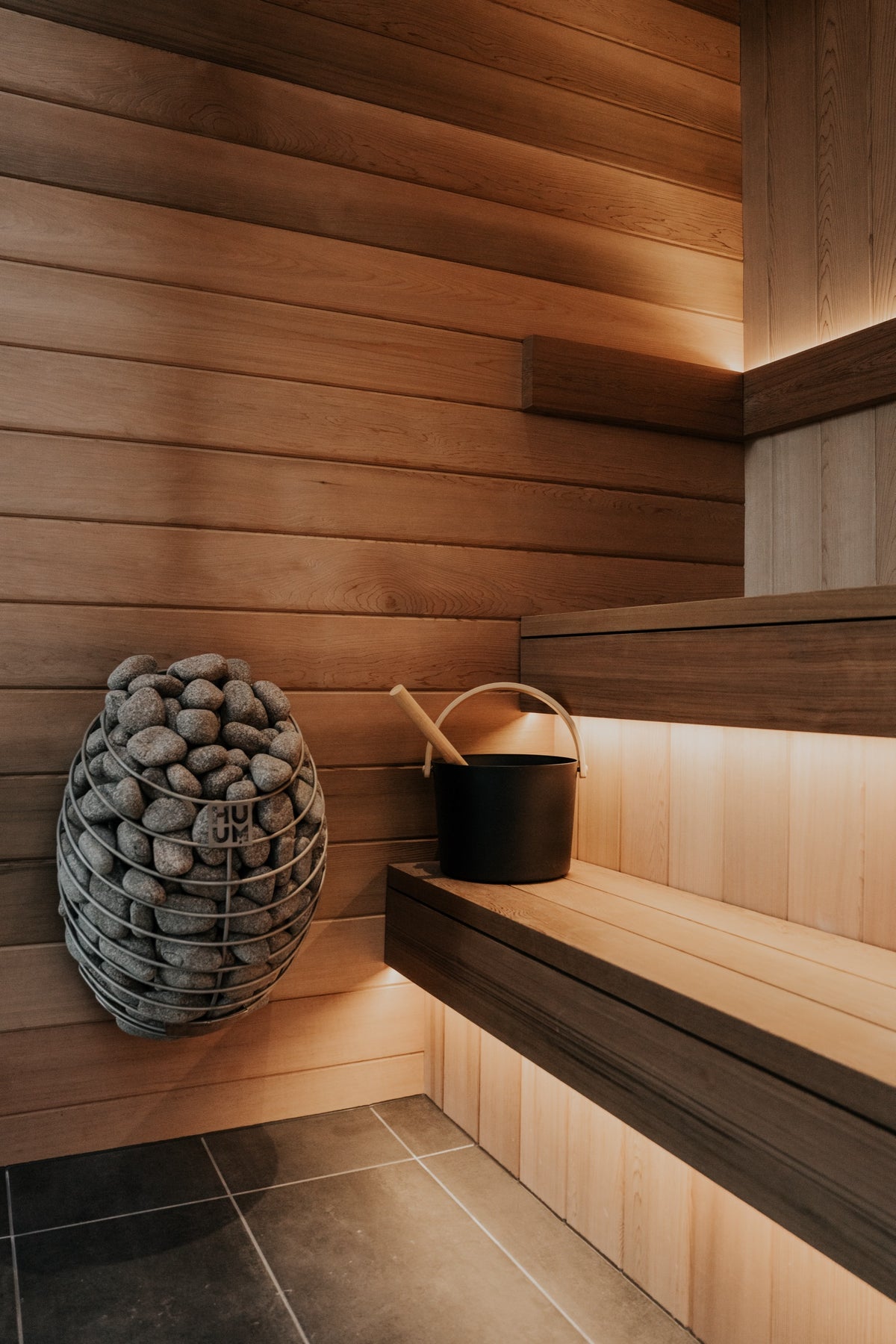 Built into the house