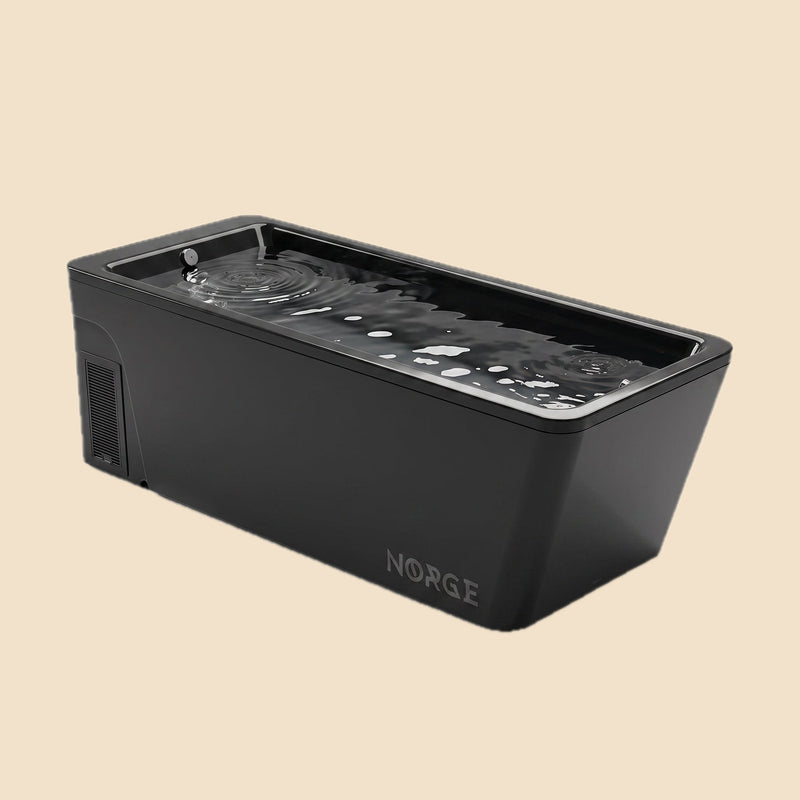 Norge N-01 ice bath, Black Matte